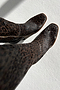 Leather Chocolate Leopard Knee High Boot