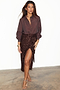 Chocolate Sequin Jaspre Skirt
