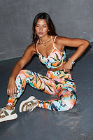 Thumbnail for caption_Model wears Costa Rica Gym Legging in UK size 8/ US 4