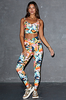 Thumbnail for caption_Model wears Costa Rica Gym Legging in UK size 8/ US 4