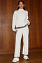 Cream China Knitted Trousers