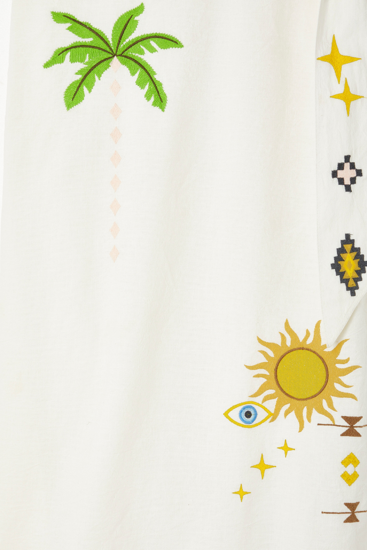 Cream Sunshine Jaspre Skirt