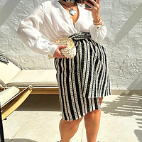 Thumbnail for Crochet Jaspre Wrap Skirt