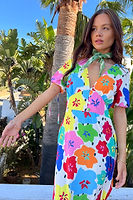 Thumbnail for Model wearing Dotty Morgan Dress 