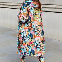 Thumbnail for caption_Model wears Costa Rica Dry Robe in UK size 16/ US 12