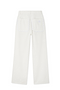 Ecru Scallop Detail Jeans