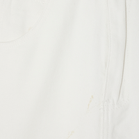Thumbnail for Ecru Scallop Detail Jeans