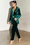 Emerald Velvet Quinn Blazer