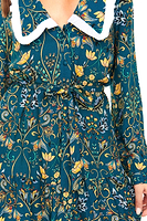 Thumbnail for Model wearing Evelyn Mini Dress standing facing the camera
