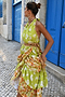 Floral And Leopard Matilda Wrap Dress Petite