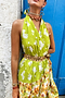 Floral And Leopard Matilda Wrap Dress Petite