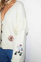 Thumbnail for Cream Mystical Cardigan