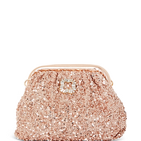 Thumbnail for Gold Sequin Clutch Bag