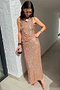 Gold Sequin Dorris Skirt