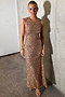 Gold Sequin Dorris Skirt