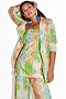Green Abstract 22 Blazer Petite