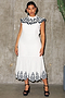 Indie Embroidered Dress - Curve