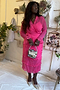Pink Kinza Love Wrap Dress