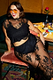 Black Fine Lace Skirt