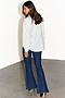 White Gabbie Shirt With NFD Pocket