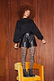Black Vegan Leather Shorts
