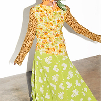 Thumbnail for Floral And Leopard Blair Dress Petite