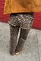 Leopard Lucia Scallop Detail Jeans