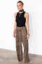 Leopard Lucia Scallop Detail Jeans Petite