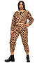 Leopard Knit Jogger