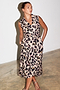 Cotton Linen Leopard Brooklyn Dress