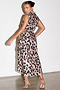 Cotton Linen Leopard Brooklyn Dress