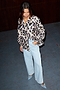 Cotton Linen Leopard Gabbie Shirt