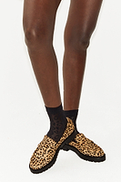 Thumbnail for Model wearing Leopard Loafer