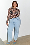 Leopard Mesh Top