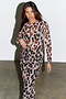 Leopard Mesh Top