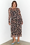 Leopard Mesh Dress