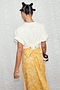 Cream and Gold Mosaic Leopard T-Shirt