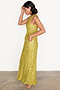 Lime Sequin Dorris Skirt