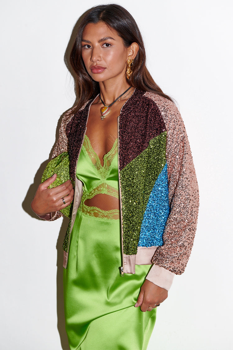 Lime Mimi Dress