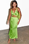 Lime Mimi Dress