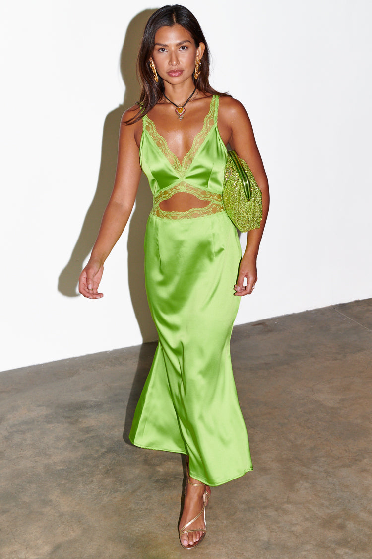 Lime Mimi Dress