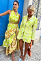 Lime Mosaic Taylor Blazer