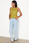 Lime Sequin Tank Top