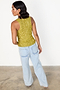 Lime Sequin Tank Top