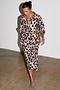 Cotton Linen Leopard Maxi Jaspre Skirt