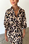 Cotton Linen Leopard Gabbie Shirt