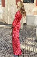 Thumbnail for Red Lipstick Emma Dress Petite