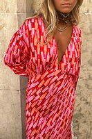 Thumbnail for Red Lipstick Emma Dress Petite