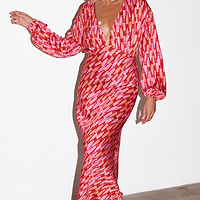 Thumbnail for Red Lipstick Emma Dress Petite