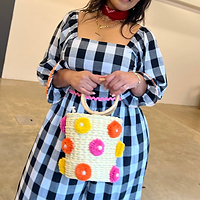 Thumbnail for Gingham Macy Midi Dress